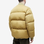 Moncler Men's Genius Medway Croc Down Bomber Jacket in Olive