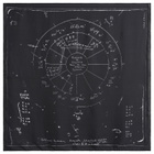 Rick Owens Women's Printed Astro Scarf in Black/Milk 