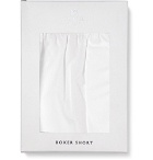 Sunspel - Cotton Boxer Shorts - Men - White