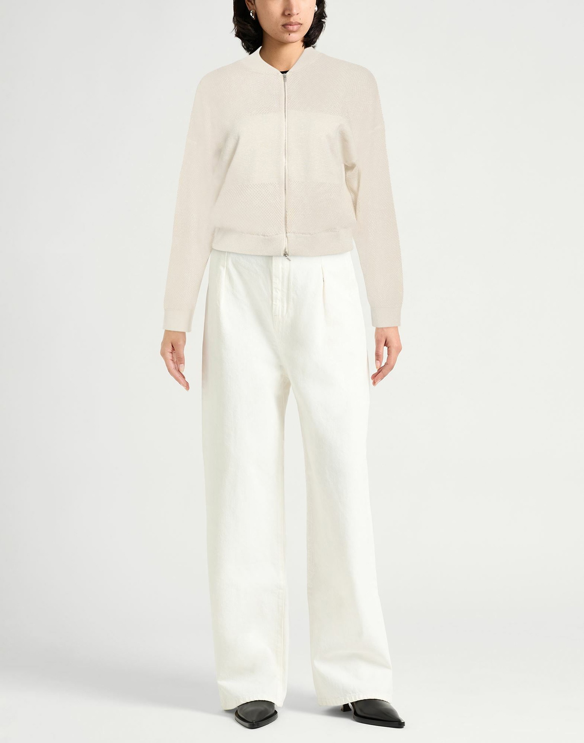 Peserico Womens Cardigan Platinum