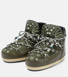 Alanui - Full Moon bandana-print boots