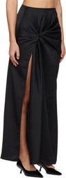 Beaufille Black Imogen Maxi Skirt