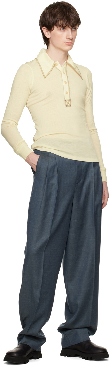 Maiden Name Blue Emily Trousers