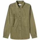 YMC Men's Doc Savage Overshirt in Olive