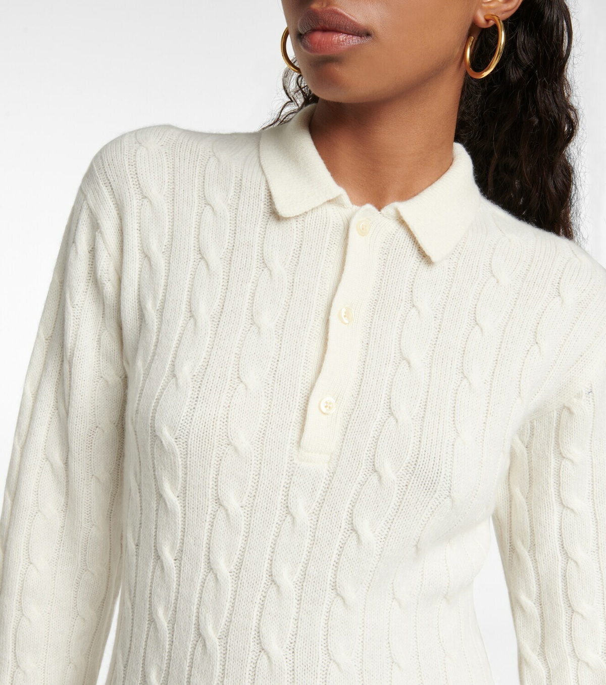 Polo Ralph Lauren - Cable-knit wool and cashmere mini dress