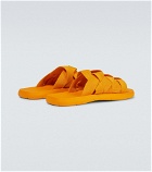 Bottega Veneta - Plat Mules Intreccio elastic sandals