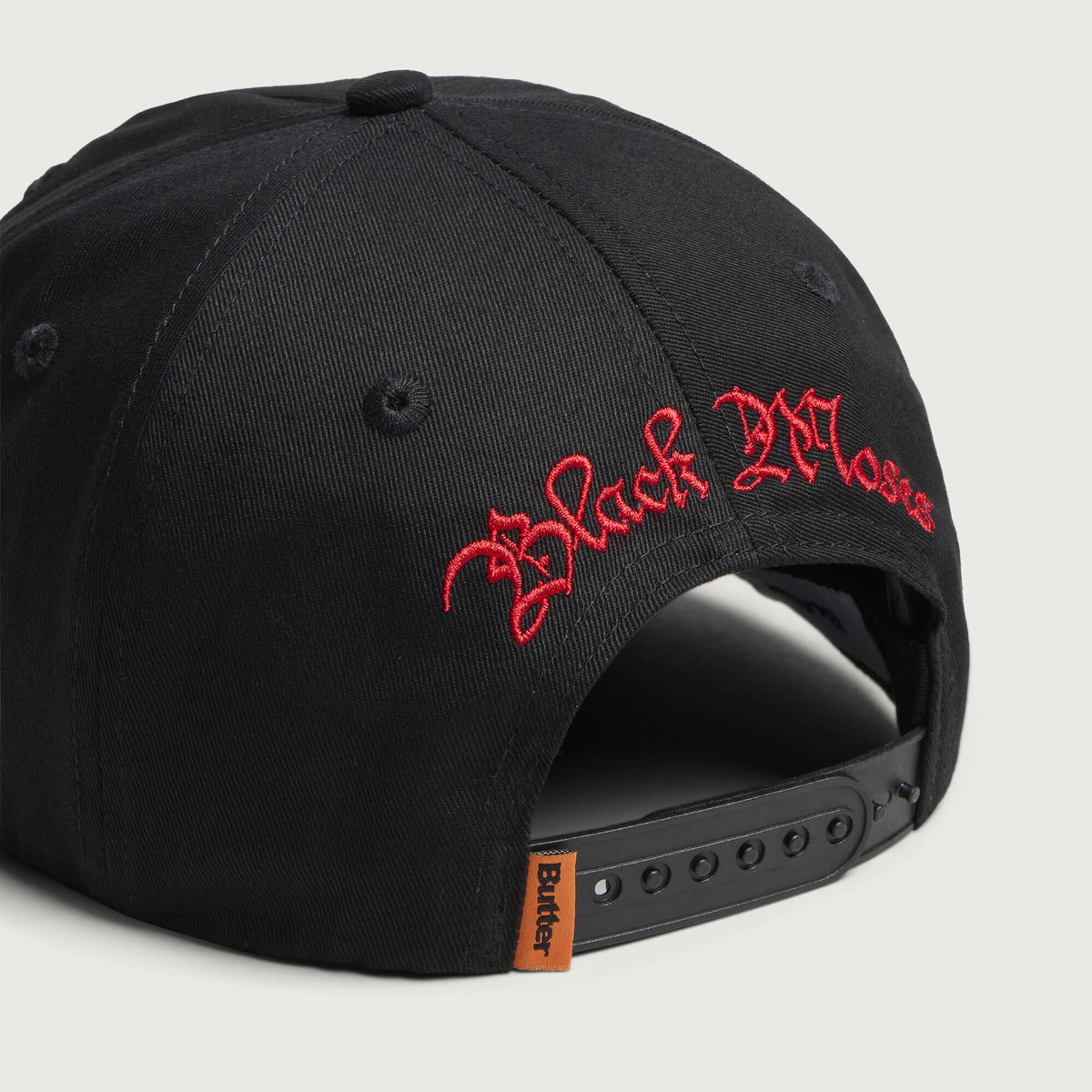 Butter Goods Men's Isaac Hayes 5 Panel Cap in Black