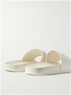 Palm Angels - Logo-Embossed Rubber Slides - White