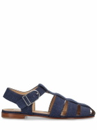 GABRIELA HEARST - 10mm Lynn Denim Fisherman Sandals