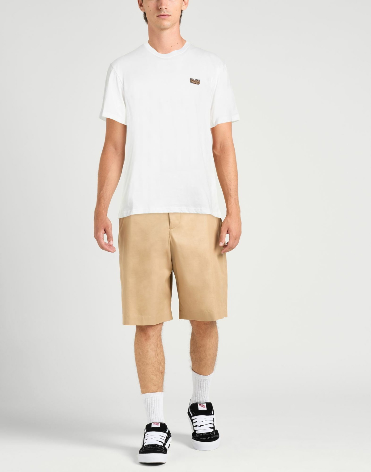 Just Cavalli Mens T-shirt in White