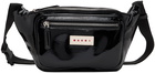 Marni Black Patch Pouch