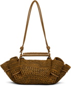 HEREU Tan Arta Mini Raffia Bag