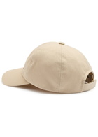 Isabel Marant Tyron Logo-embroidered Canvas cap Beige