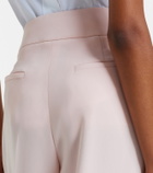 Max Mara Pleated cady straight pants