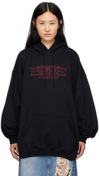 VETEMENTS Black Printed Hoodie