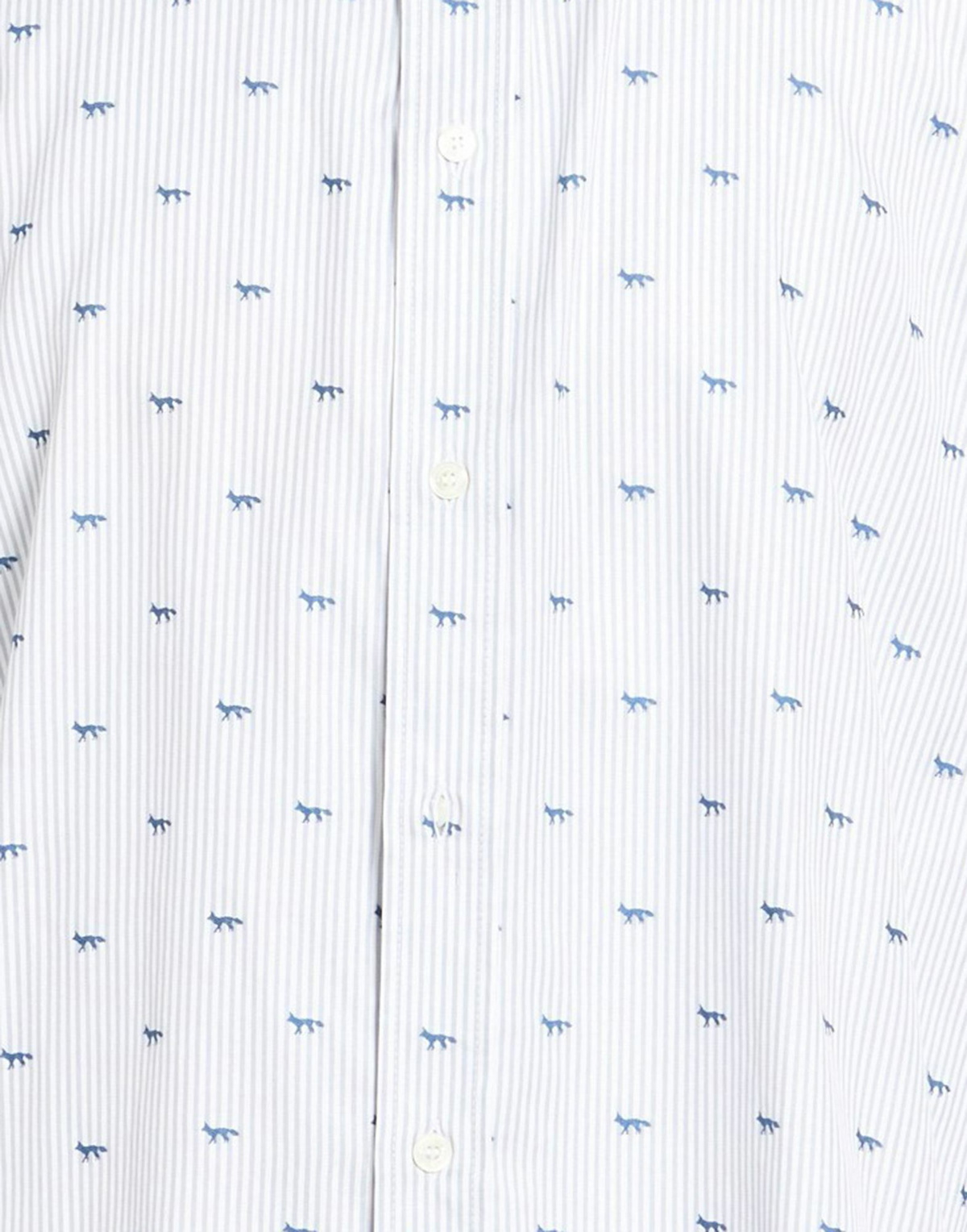 Maison Kitsuné Mens Shirt Light in Grey