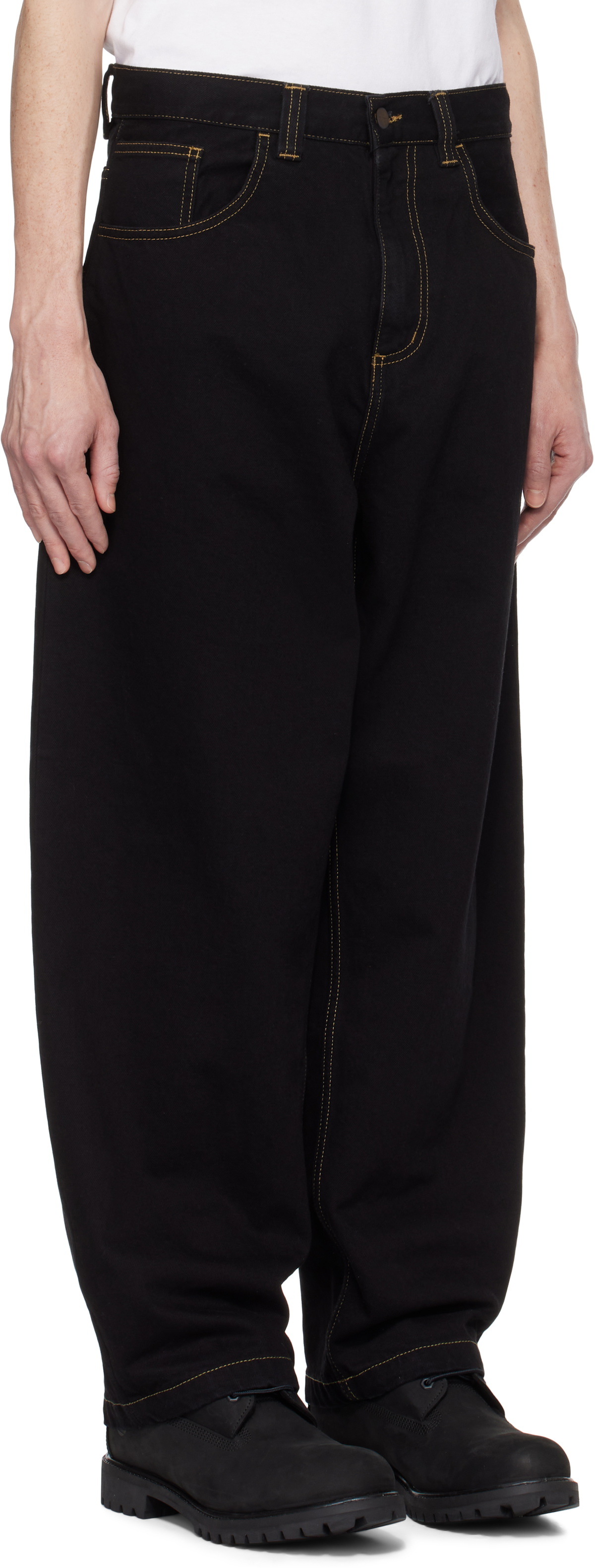 Carhartt Work In Progress Black Brandon Jeans