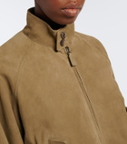 Ralph Lauren Collection Suede bomber jacket