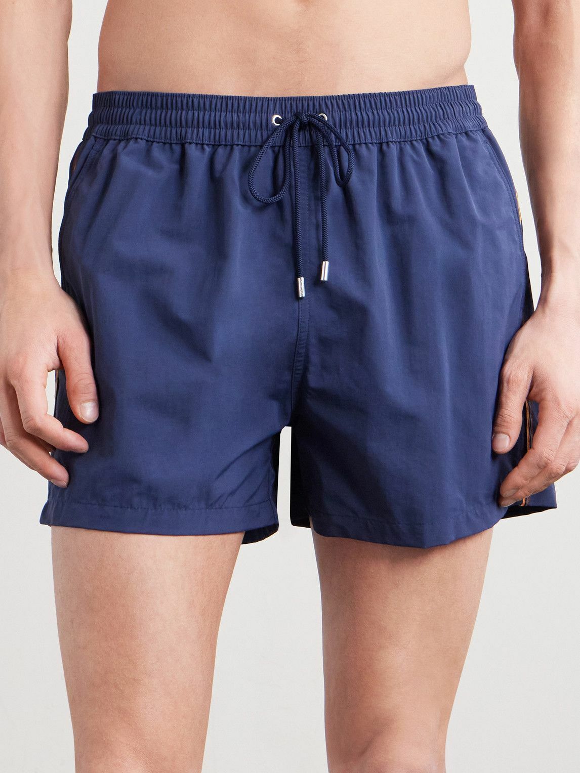 Paul Smith - Short-Length Recycled Swim Shorts - Blue