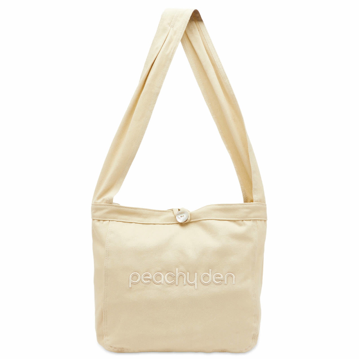 Peachy Den Women's Peachy Tote Bag in Parchment 