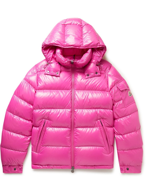 Photo: Moncler - Maya Quilted Shell Down Jacket - Pink