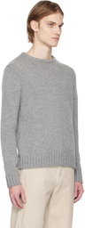 The Row Gray Benji Sweater