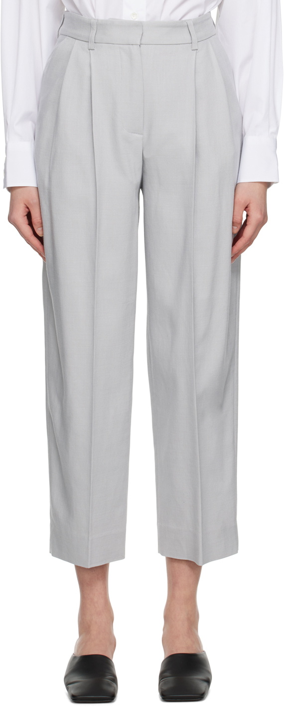 House of Dagmar Gray Suit Trousers