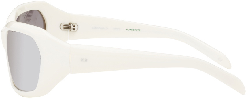 Lexxola White Ringo Sunglasses