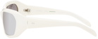 Lexxola White Ringo Sunglasses