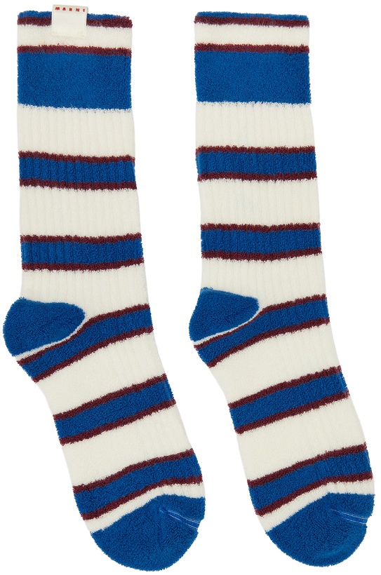 Photo: Marni Blue Cotton Socks