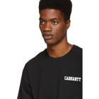 Carhartt Work In Progress Black College Script Logo T-Shirt