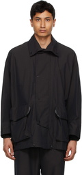 AURALEE Black Ripstop Big Field Blouson Jacket