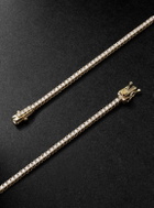Sydney Evan - 14-Karat Gold Diamond Tennis Necklace