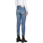 Moussy Vintage Blue MV Ridgewood Jeans