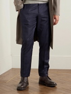 George Cleverley - Taron II Pebble-Grain Leather Derby Boots - Brown
