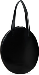 Junya Watanabe Black Smooth Wool & Leather Bag