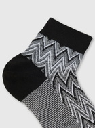 Missoni - Lamé cotton-blend ankle socks, Women, Multicoloured