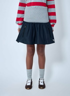 Miu Miu Gathered Mini Skirt