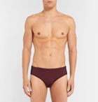 Orlebar Brown - Dachshund Two-Tone Swim Briefs - Men - Burgundy