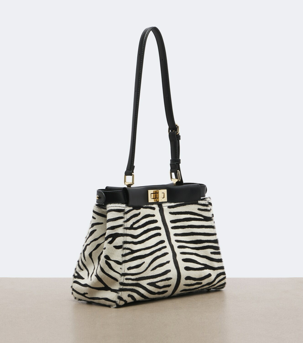 Fendi My Peekaboo® Medium calf hair shoulder bag