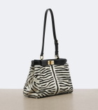Fendi My Peekaboo® Medium calf hair shoulder bag
