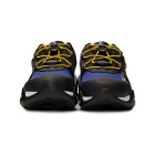 Polo Ralph Lauren Black and Blue RLX Tech Sneakers