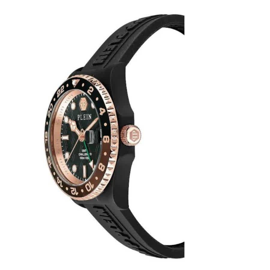 Philipp Plein GMT-I Challenger Quartz Black Dial Mens Watch PWYBA0823