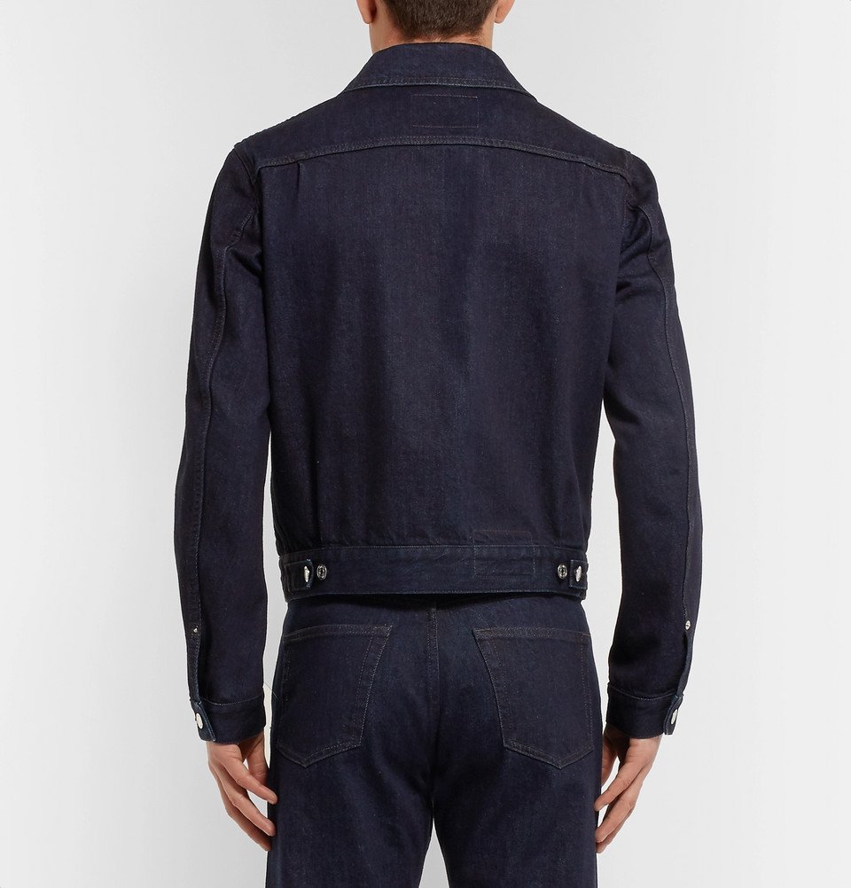 Berluti - Slim-Fit Selvedge Denim Jacket - Men - Indigo