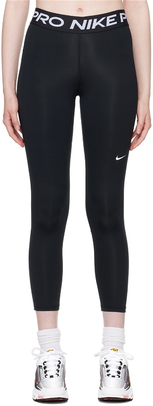 Photo: Nike Black Printed Leggings