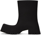 Balenciaga Black Trooper Ankle Boots