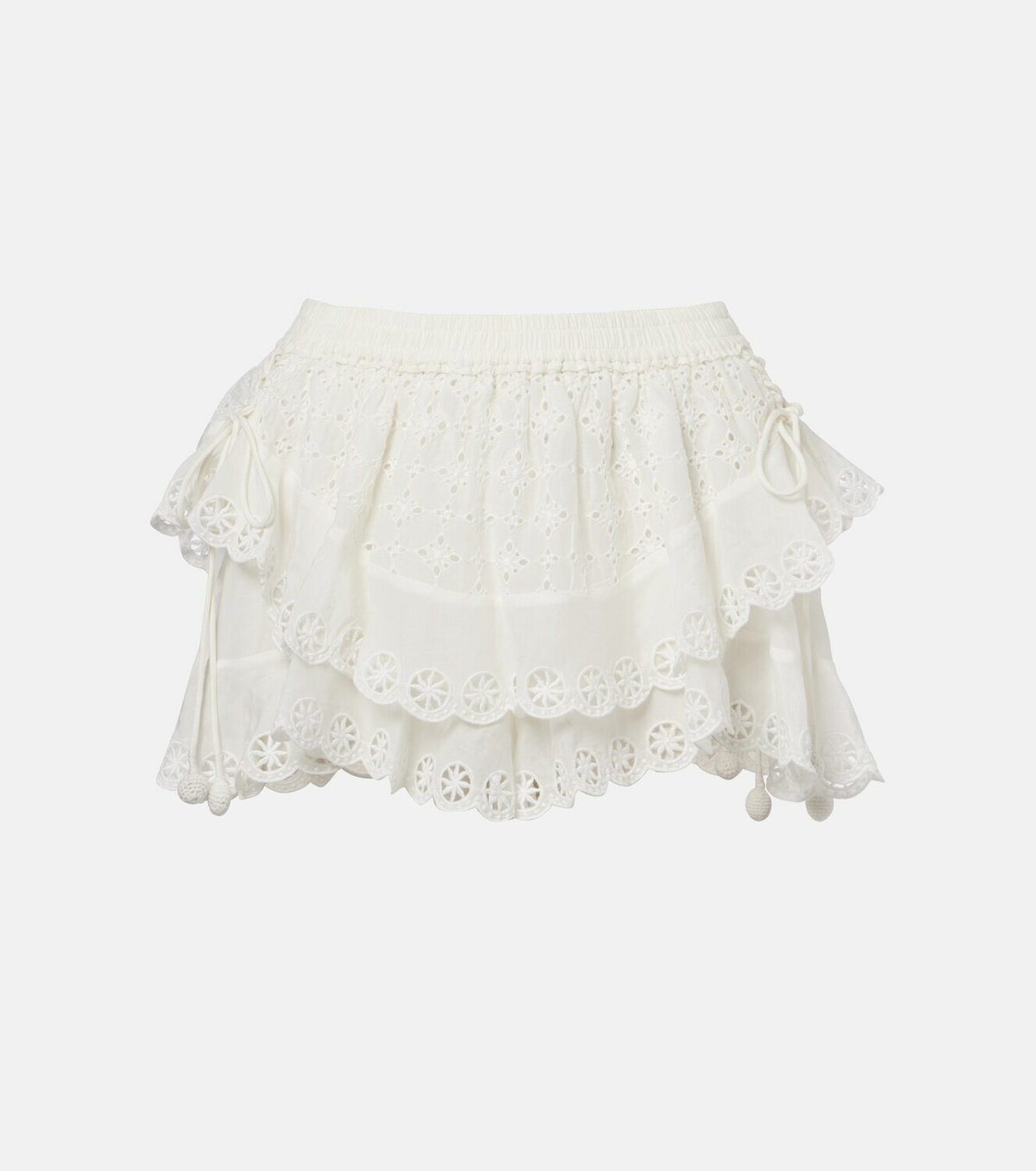 Isabel Marant Neis cotton and silk shorts