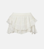 Isabel Marant Neis cotton and silk shorts