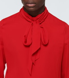 Gucci - Silk long-sleeved shirt