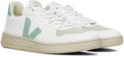 VEJA White V-10 CWL Sneakers